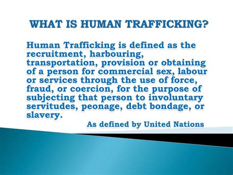 Ppt Human Trafficking Powerpoint Presentation Free Download Id 1209557