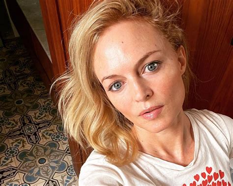 Heather Graham Just Shared The Most Radiant Skin Selfie Series And We