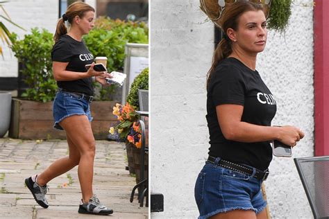 Coleen Rooney Shows Off Barbados Tan In Denim Hotpants – The Scottish Sun