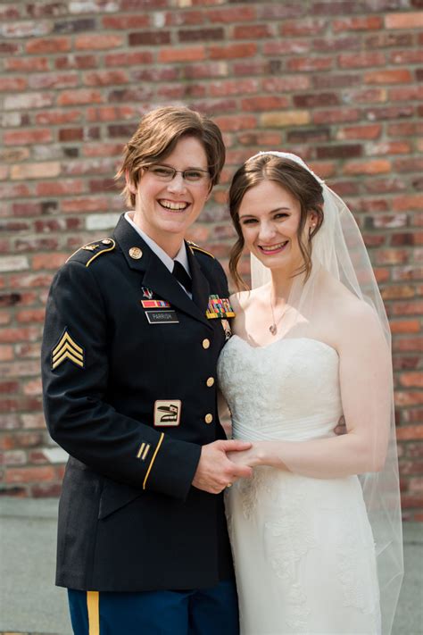 Modern Jewish Military Wedding Equally Wed Modern