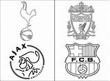 Champions League Ligue Uefa Dybala Coloriage Finales Semifinali Demi Tottenham Morningkids Kleurplaat Coloriages sketch template