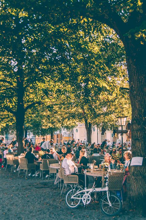 beer garden