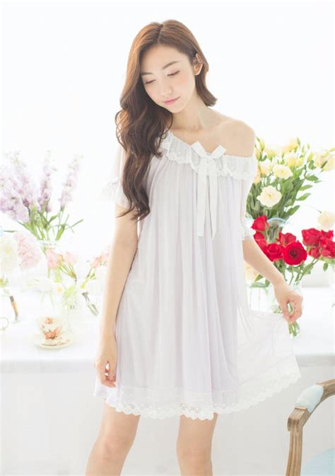 Vintage Nightgowns Sleepshirts 2017 Elegant Home Dress