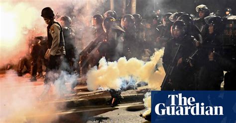 Indonesia Riots Six Dead After Protesters Clash With Troops Over