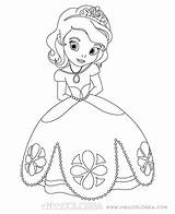 Princesita Laminas sketch template