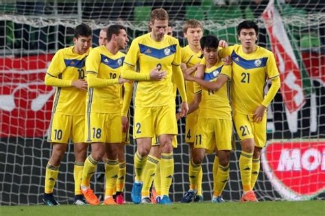 team kazakhstan defeats hungary  friendly match  astana times