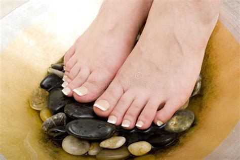 foot bath  spa pedicure treatment stock photo image  care