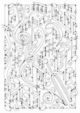 Coloring Music Christmas Pages Getdrawings sketch template