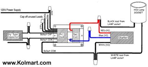 hid ballast wiring diagrams  metal halide  high pressure sodium ballasts ballast