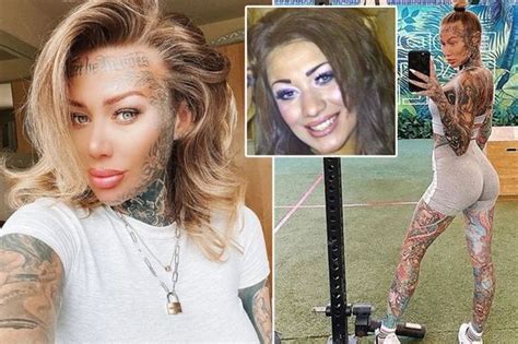britain s most tattooed woman hit by trolls who call her train wreck