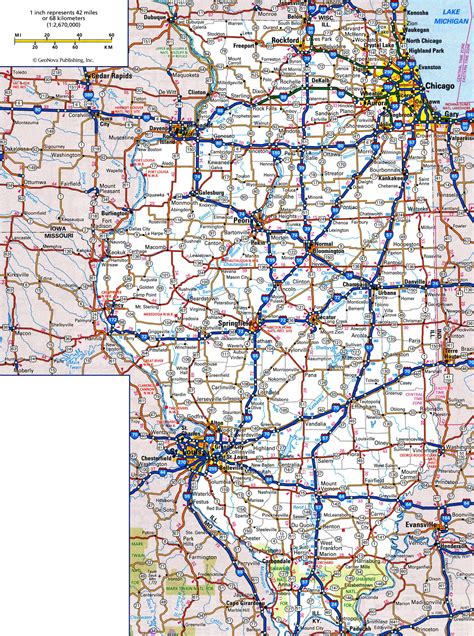 illinois state highway road map dog breeds picture