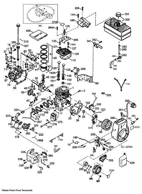 tecumseh power sport hp wiring diagram