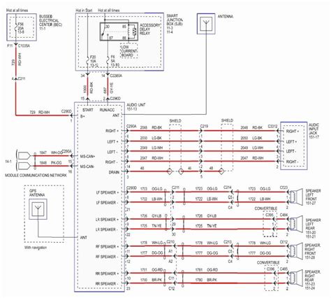 awesome  mustang radio wiring diagram   ford expedition  ford mustang