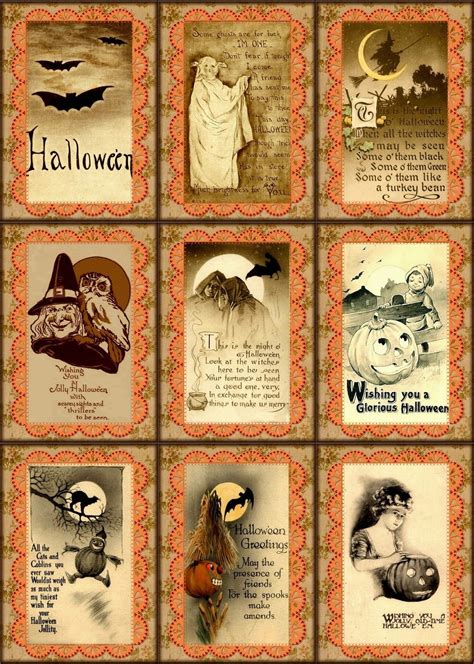 halloween scrapbook pages ebay vintage halloween cards vintage