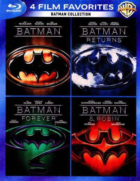 batman collection  film favorites  discs blu ray  buy