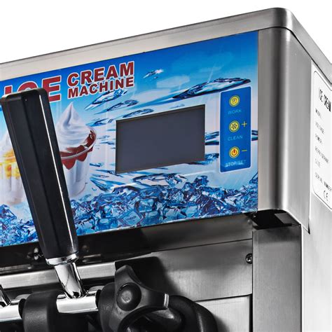 브랜드 새로운 아이스크림 기계 Led 디스플레이 2 년 보증 Buy 소프트 아이스크림 기계 바닥 메이커 아이스크림 메이커