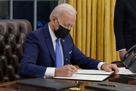 President Biden Signs 1 9 Trillion Relief Bill Into Law
