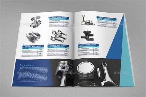 auto parts catalog brochure bundle template catalog parts auto