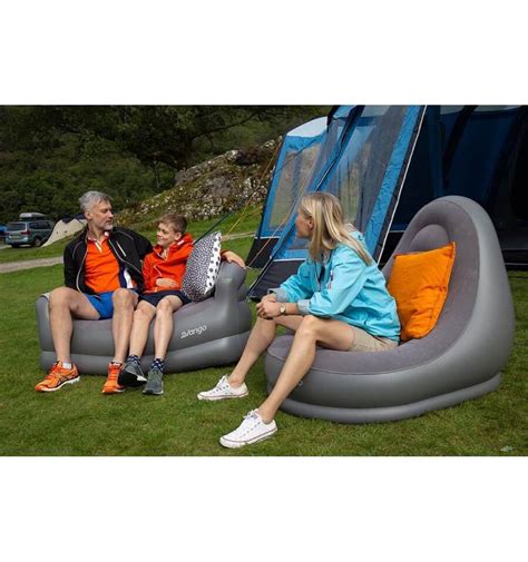 vango inflatable sofa newquay camping inftlatable camping sofa