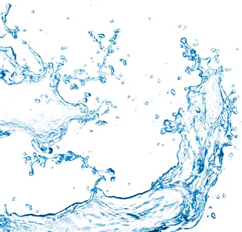 water drops blue waters png transparent background