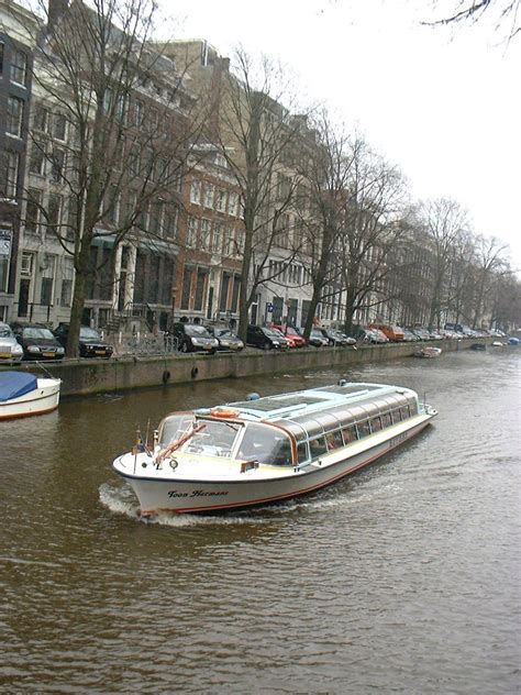 canal  boat amsterdam  photo  freeimages