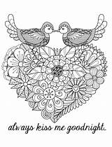 Coloring Pages Valentines Adult Valentine Printable Adults Heart Moeilijk Kleurplaten Birds Hearts Paisley Abstract Colouring Color Flower Detailed Voor Printables sketch template