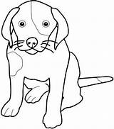Chien Colorier Chiens Cani Mignon Dessiner Coloriages Cachorros Russel Kleurplaat Kleurplaten Hond Codice Preleva sketch template