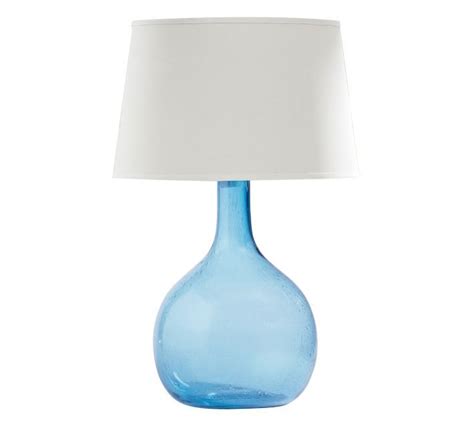 Eva Colored Glass Table Lamp Pottery Barn In 2020