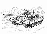 Coloring Tank Pages Medium Colorkid Tanks sketch template