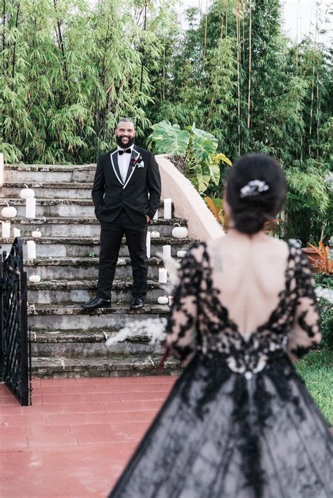 this gothic halloween inspired wedding is so romantic popsugar love and sex photo 128