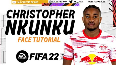 Christopher Nkunku Face Fifa 22 Proclubs Tutorial Stats Career