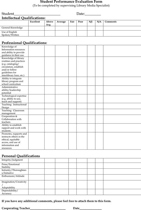 student evaluation form  kb  pages