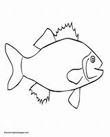 Coloring Fish Pages Simple Kids Clipart Printable Animals Drawing Book Library Sheets Reef Coral Print Popular Comments Big sketch template