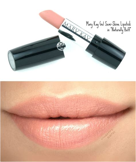 mary kay gel semi shine lipstick review  swatches  happy sloths beauty makeup