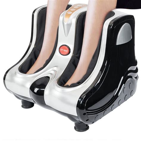 Smart Kneading Rolling Vibration Shiatsu Foot Calf Leg Massager 110v Us