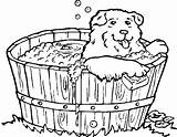 Coloring Pages Bathtub Tub Hot Dogs Clipart Drawing Dog Colouring Printable Kids Webstockreview Animal Getdrawings Gif sketch template