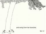 Tree Branches Silverstein Shel sketch template