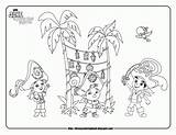 Pages Coloring Pirates Neverland Jake Printable Popular sketch template