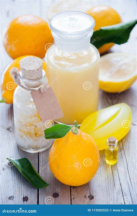 organic lemon spa stock image image  alternative