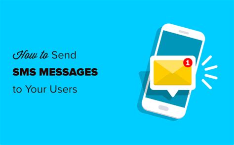 send sms messages   wordpress users easy
