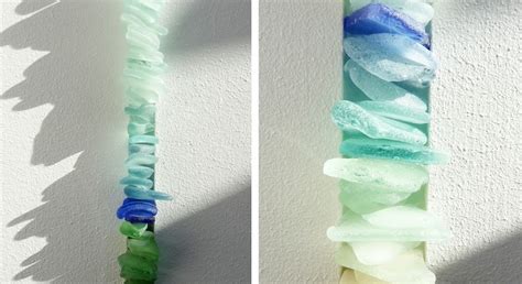 Sea Glass Sculptures Reflect The Relaxing Qualities Of The Ocean
