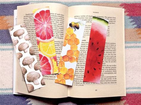 Watermelon Bookmark Card Bookmark Watermelon Cooler