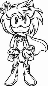 Coloring Amy Rose Wind Pages Wecoloringpage Printable Available sketch template