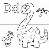 Coloring Letter Alphabet Pages Dinosaur Kids Coloringpages4u Color Printable Crafts Activities Choose Board Sheets sketch template