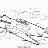 Fighter 9r Yak sketch template