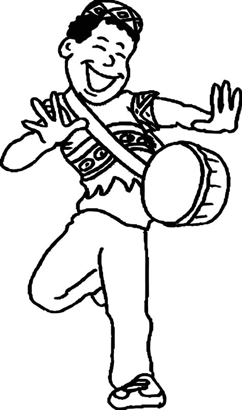 male dancer coloring page sketch coloring page
