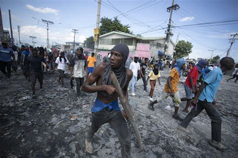Calls For Help Humanitarian Corridor As Gangs Siege Haiti Ap News