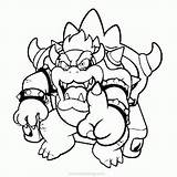 Bowser Xcolorings sketch template