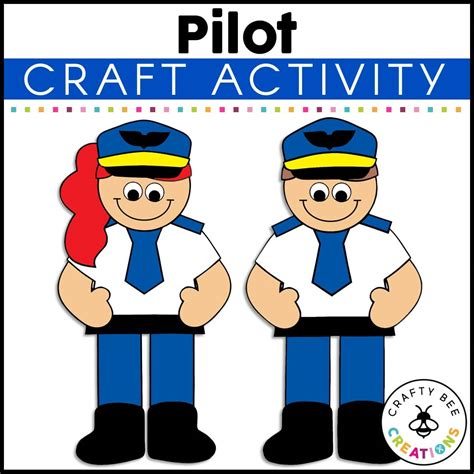 pilot craft activity crafty bee creations