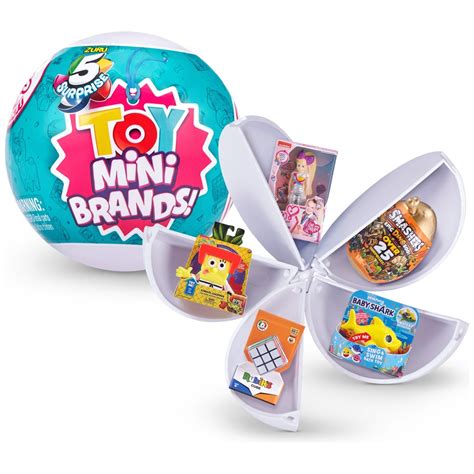 surprise mini brands mystery capsule real miniature brands collectible toy  zuru